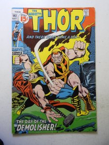 Thor #192 (1971) FN Condition