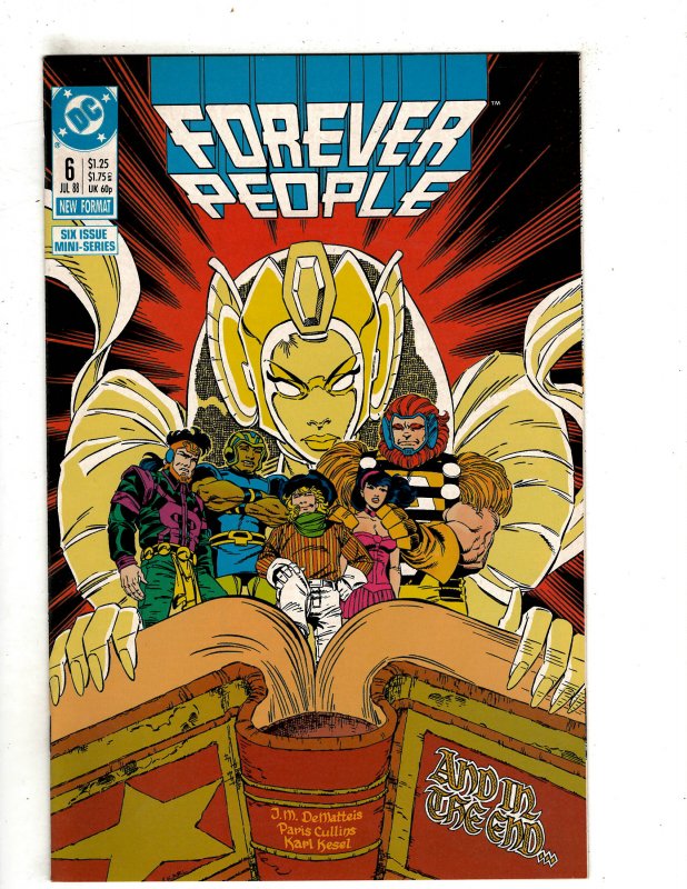 Forever People #6 (1988)  DC Comics Superman Flash OF6