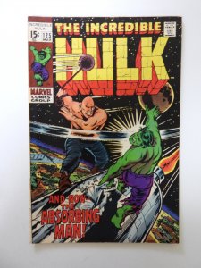 The Incredible Hulk #125 VG+ condition bottom staple detached from cover