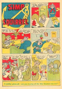 BARNYARD COMICS #1 (June1944) 8.0 VF   First Issue of 7-Year Run! Gorgeous Copy!