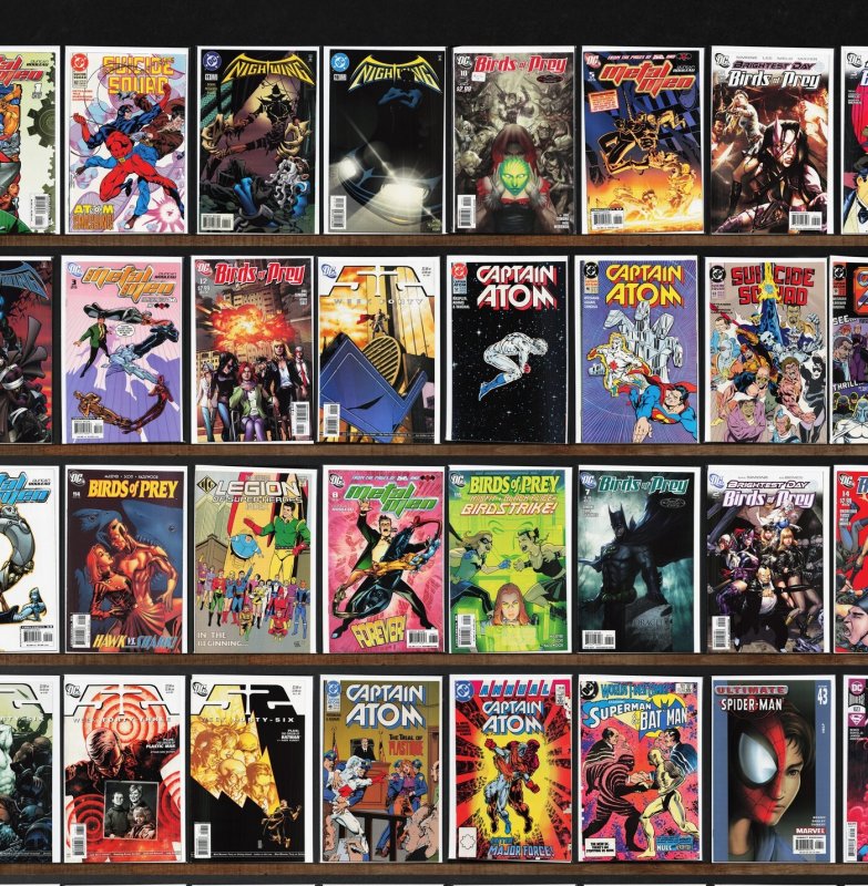 Huge Lot 140+ Comics with Birds Of Prey, Nightwing, Action Comics, 52 & More!