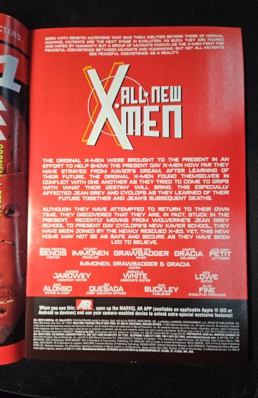 All-New X-Men #22, NM, Marvel, 2014