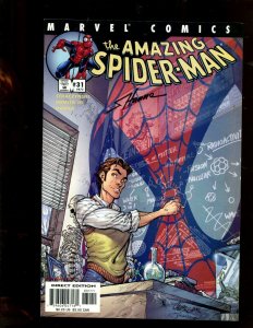 AMAZING SPIDER-MAN #31 (9.2) SIGNED BY SCOTT HANNA!