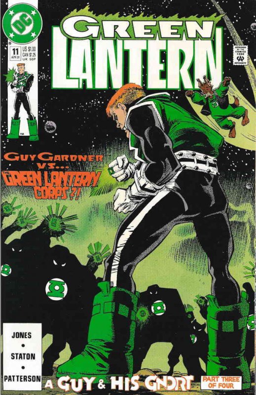Green Lantern (3rd Series) #11 VF ; DC | Guy Gardner G'Nort