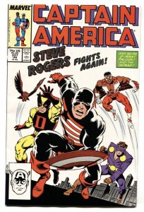 Captain America #337 comic book 1987-Steve Rogers Avengers #4 NM-