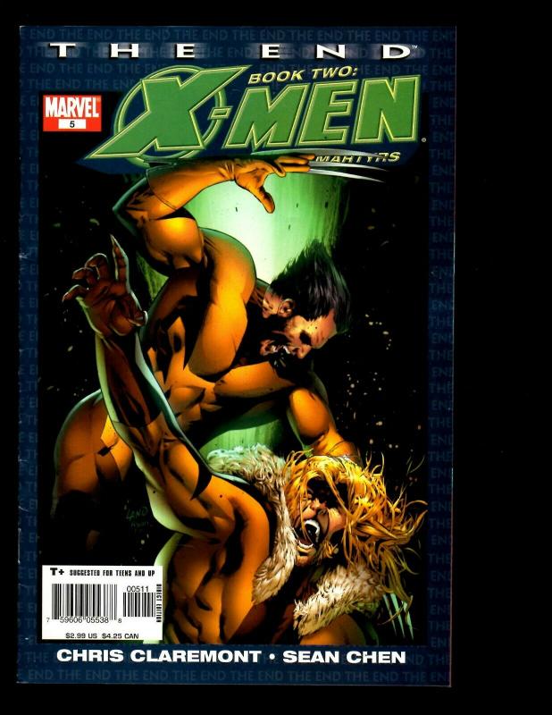 12 X-Men The End Marvel Comics Book 3 # 1 2 3 4 5 6 Book 2 # 1 2 3 4 5 6 EK13