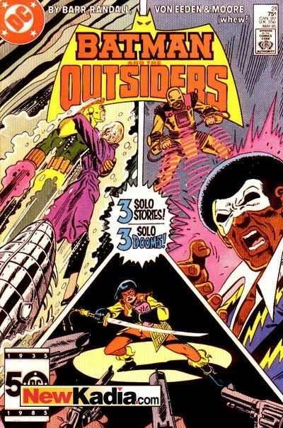 Batman and the Outsiders (1983 series) #21, VF (Stock photo)