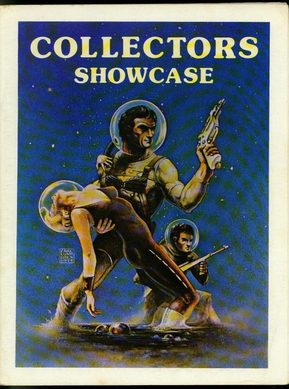 Collector's Showcase Art Catalog 1975- Rare reference comic book art