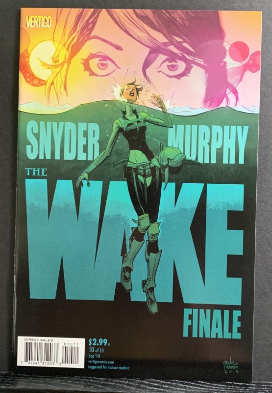 The Wake #10 (2014) Scott Snyder Story Sean Murphy Art Andrew Robinson Cover