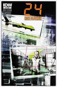 24 Underground #4 Main Cvr (IDW, 2014) FN/VF