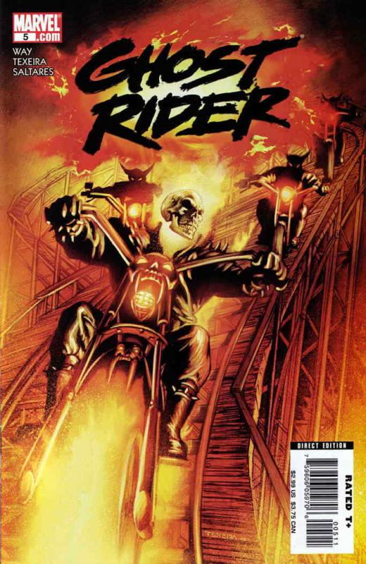 Ghost Rider (7th Series) #5 VF; Marvel | combined shipping available - details i