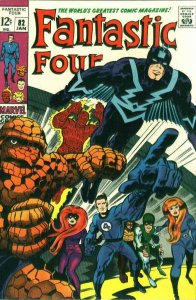 Fantastic Four (Vol. 1) #82 VG ; Marvel | low grade comic Inhumans Stan Lee Jack