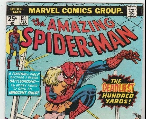 Amazing Spider-Man #153 strict VF/NM 9.0 High-Grade   Oregon