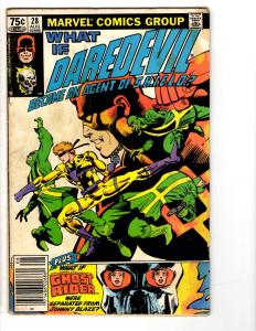 4 What If... Marvel Comic Books # 28 35 38 58 Daredevil Elektra Punisher MS10