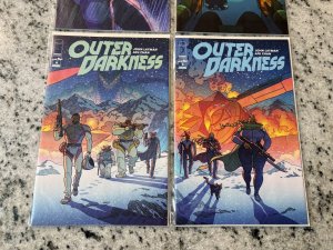 Lot Of 4 Outer Darkness Image Comic Books # 5 6 7 8 NM 1st Prints 5 J433