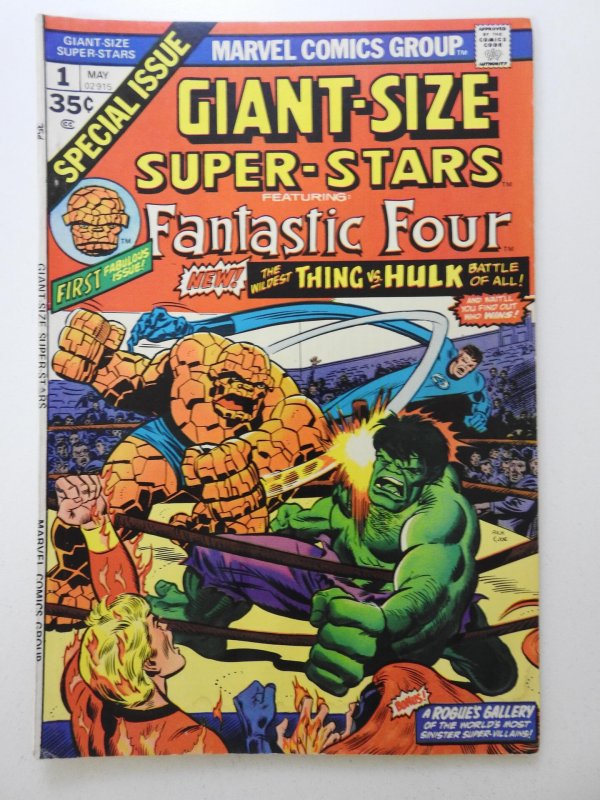 Giant-Size Super-Stars (1974) Thing vs Hulk Battle!! Beautiful VG+ Condition!
