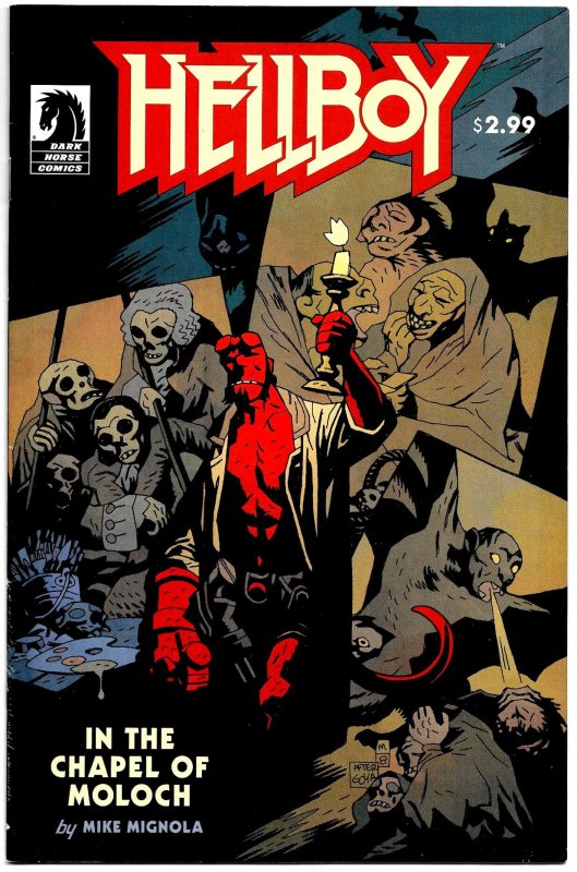 HELLBOY • IN THE CHAPEL OF MODOCH (Oct2008) 9.0 VF/NM  MIGNOLA story & art