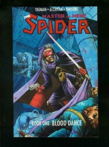 THE SPIDER BOOK ONE: BLOOD DANCE-1991 PULP HERO COMIC VF/NM