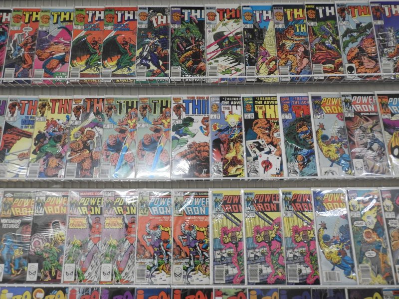 Huge Lot 140+ Comics W/ Thing, Cage, Bone, Ghost Rider+ Avg VG/Fine Condition!