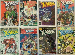 X-men + related titles Annual comic lot 34 diff avg 8.0 VF (1982-2001)