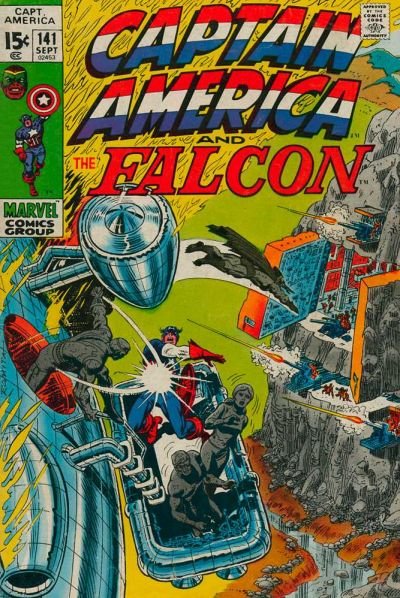 Captain America #141 (ungraded) stock photo / SMC