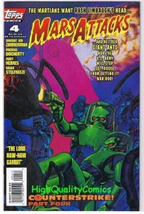 MARS ATTACKS #4, NM, UFO, Aliens, Horror, Nebres, 1995, more MA in store