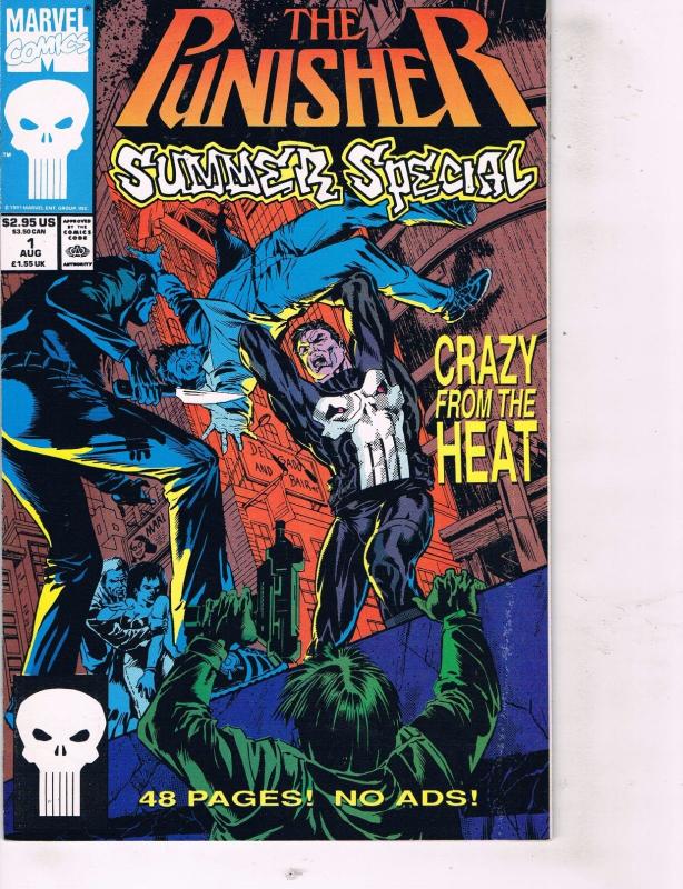 3 Punisher Marvel Comic Books # 1 2 1 Super Heroes TW31