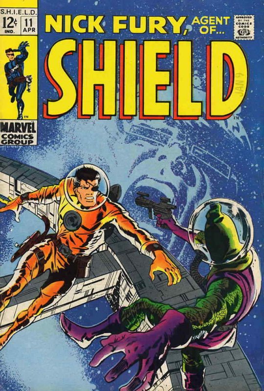 Nick Fury, Agent of SHIELD (1st series) #11 VG; Marvel | low grade comic - save