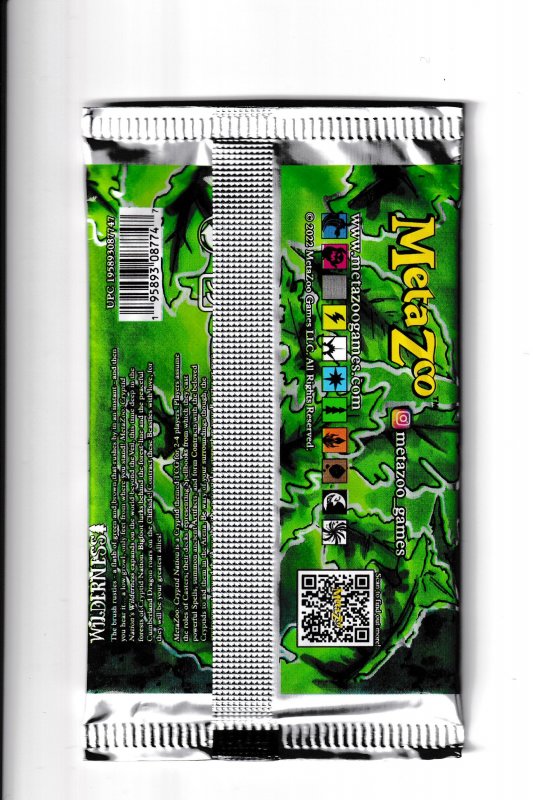 WILDERNESS 1ST EDITION | METAZOO: CRYPTID NATION 2022 | NEW IN PACK, SEALED