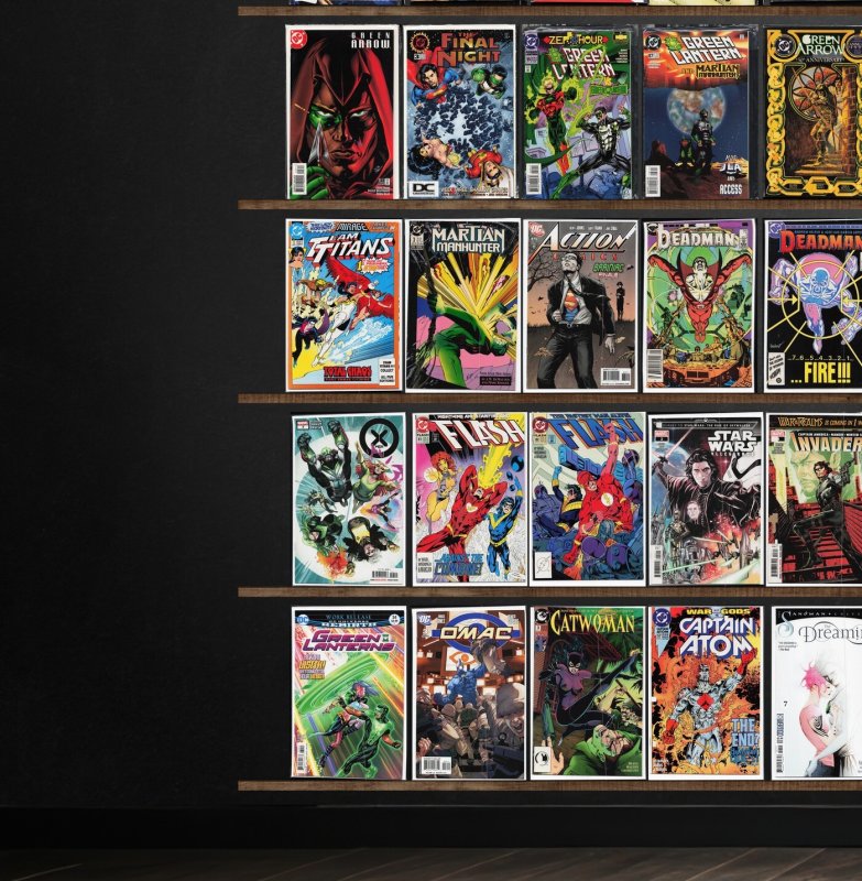 Huge Lot 160+ Comics with Green Arrow, 52, Gunfire, The Flash & More!