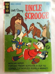 Uncle Scrooge #78 Comic Book Gold Key 1968