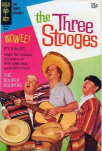 Three Stooges, The #42 FN ; Gold Key | March 1969 Souper Doopers
