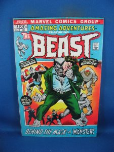 AMAZING ADVENTURES 14 VF THE BEAST MARVEL 1972