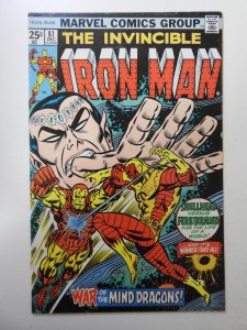 Iron Man #81 (1975) VG+ Condition! MVS intact!