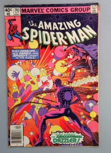 AMAZING SPIDER-MAN #203 Dazzler NEWSSTAND EDITION Marvel 1980 SN1