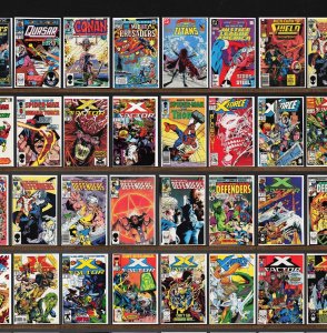 Huge Lot 150+ Comics with X-Factor, The Defenders, X-Force & More!