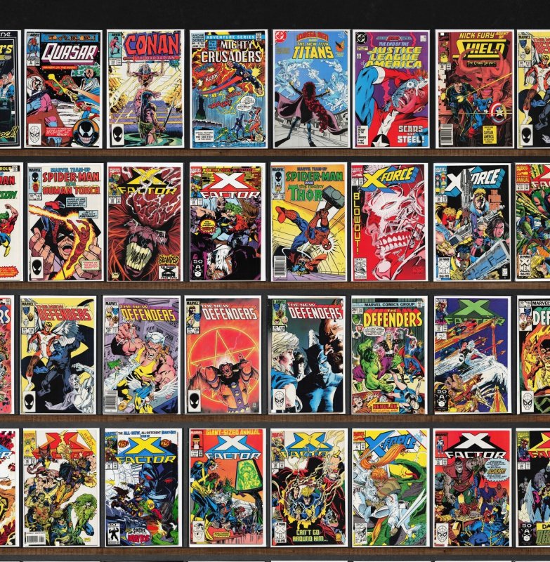 Huge Lot 150+ Comics with X-Factor, The Defenders, X-Force & More!