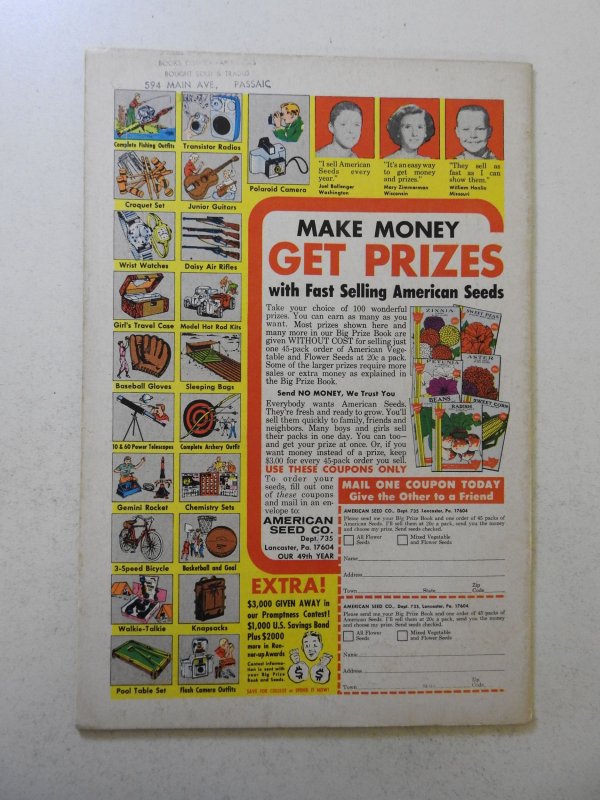 Strange Adventures #199 (1967) VG+ Condition centerfold detached bottom staple