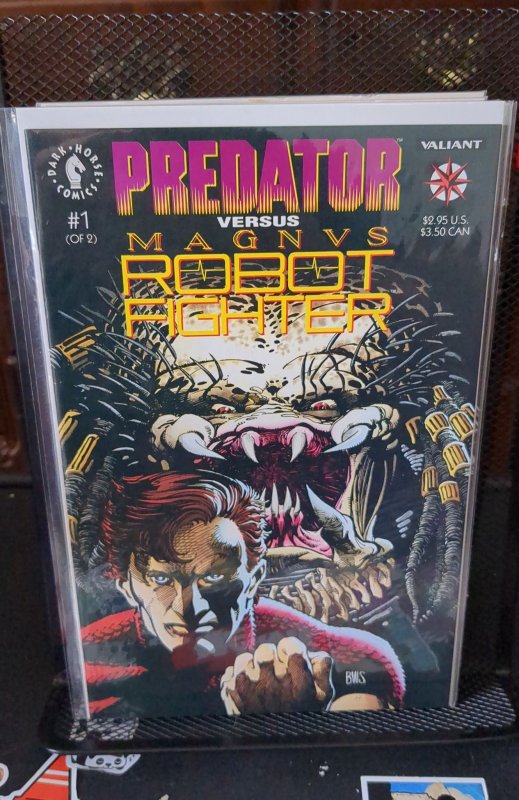 Predator vs. Magnus Robot Fighter #1 (1992)