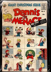 Dennis the Menace Giant #6[B] (1958) Dennis the Menace