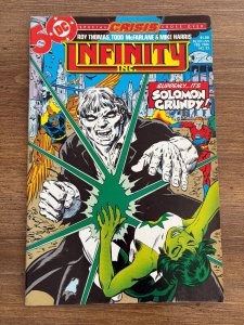 Infinity Inc. # 23 NM- 1st Print DC Comic Book Todd McFarlane Art 10 J281