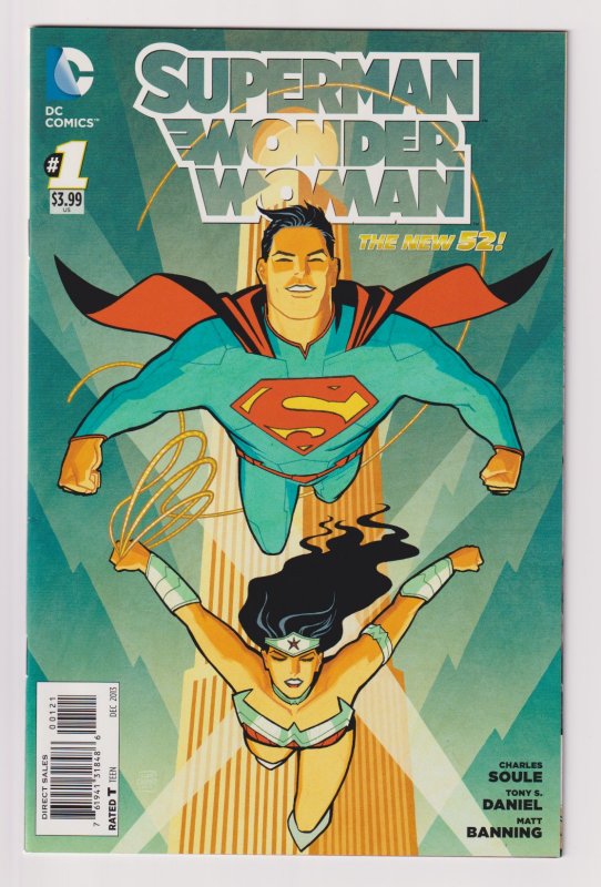 Dc Comics Supermanwonder Woman Issue 1 Comic Books Modern Age Dc Comics Wonder Woman 