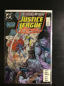 Justice League Europe #7 (Oct. '89; DC) - JLE vs. Euro-Vampires! Bart Sears art