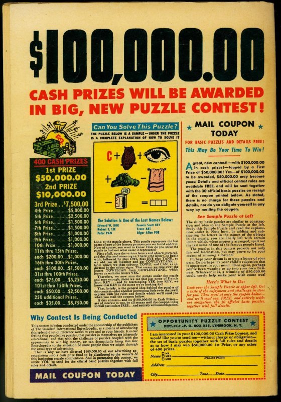 Love Secrets #53 1956 Quality Romance Comic- Plain Jane VG