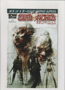 Dead World: War of the Dead #3 VF/NM 9.0 IDW Comics 2012 Horror