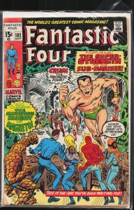Fantastic Four #102 (1970) Fantastic Four