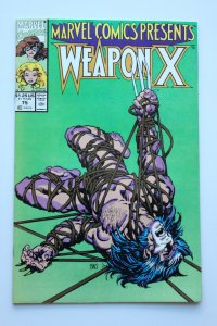 Marvel Comics Presents #75 (1991) Wolverine VFNM