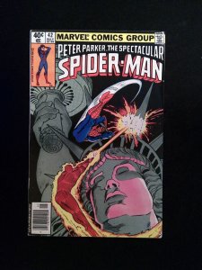 Spectacular Spider-Man #42  Marvel Comics 1980 VF+ Newsstand