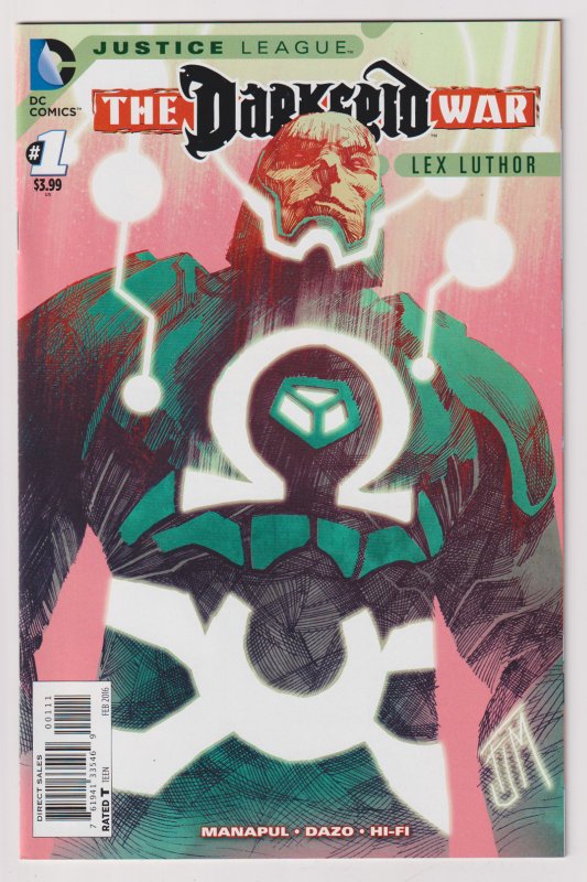 DC Comics! Justice League: The Darkseid War - Lex Luthor! Issue #1! 