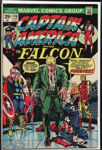 Captain America #176 (1974) Captain America and the Falcon